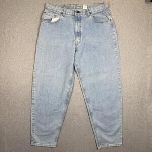 Vintage Levis 560 Relaxed Fit Mom Jeans Women's 38 Short Tapered High Rise USA